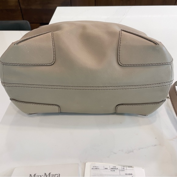 Max Mara Olimpia Tan Handbag - Picture 8 of 9